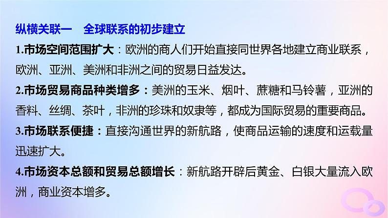 2024届部编高考历史一轮复习综合提升板块五世界近代史课件02