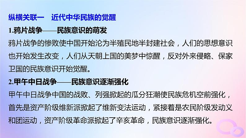 2024届部编高考历史一轮复习综合提升板块二中国近代史课件02