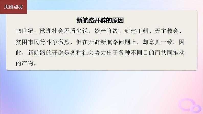 2024届部编高考历史一轮复习第十一单元走向整体的世界与资本主义制度的建立第29讲走向整体的世界课件08