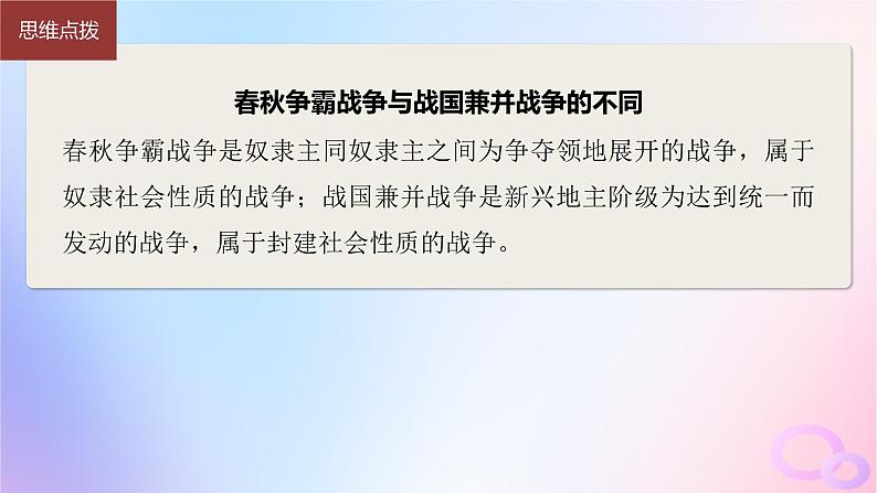 2024届部编高考历史一轮复习第一单元第2讲诸侯纷争与变法运动课件第6页