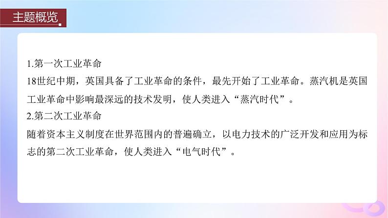 浙江专用新教材2024届高考历史一轮复习第五部分近代世界第十五单元第37讲影响世界的工业革命课件04