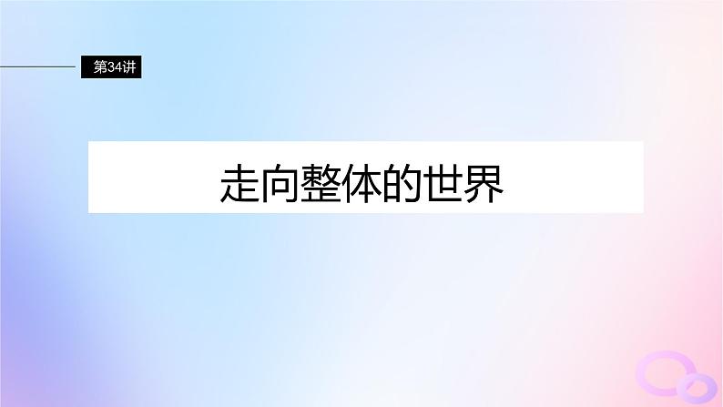 浙江专用新教材2024届高考历史一轮复习第五部分近代世界第十四单元第34讲走向整体的世界课件第2页