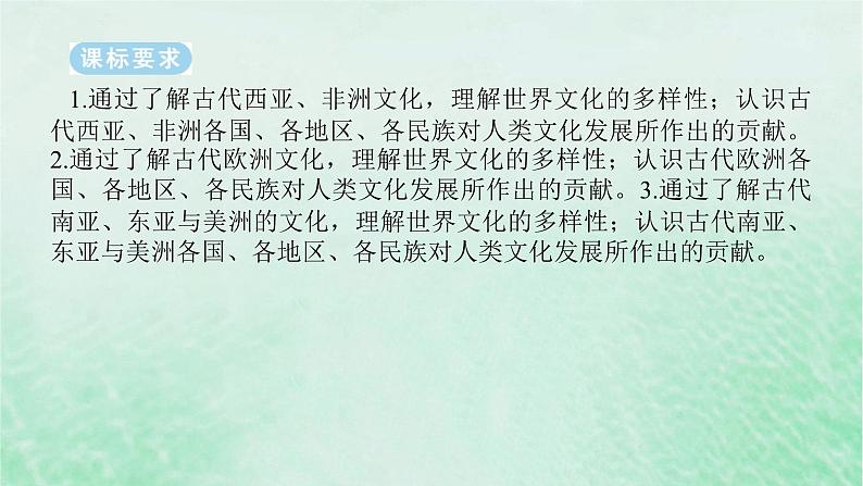 2025版高考历史全程一轮复习版块三世界史 课题53丰富多样的世界文化课件02