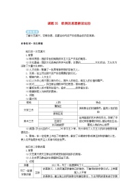 2025版高考历史全程一轮复习学案 版块三世界史 课题35欧洲的思想解放运动