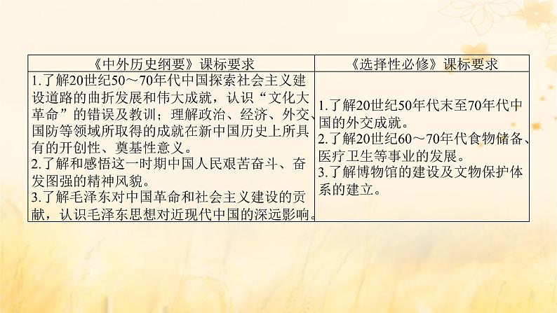 创新版2025版高考历史全程一轮复习 第21讲社会主义建设在探索中曲折发展课件02