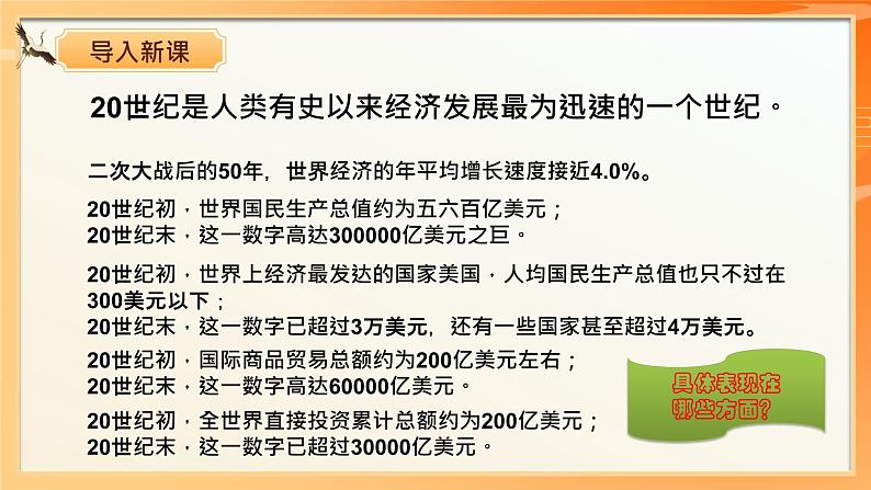 选择性必修二《经济与社会生活 》新视角课件 第9课 20世纪以来人类的经济与生活02