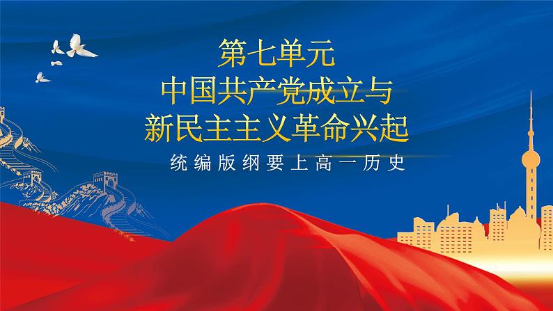 【新课标】21《南京国民政府的统治和中国共产党开辟革命新道路》课件+分层作业01