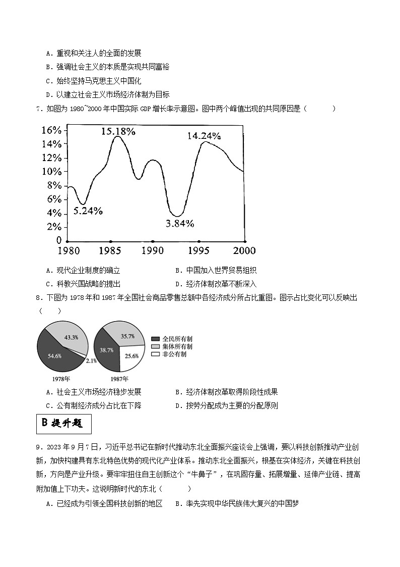 【新课标】28《改革开放和社会主义现代化建设的巨大成就》课件+分层作业02