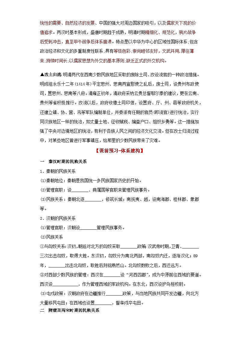 【新课标】11《中国古代的民族关系与对外交往》课件+教案+导学案+分层作业02