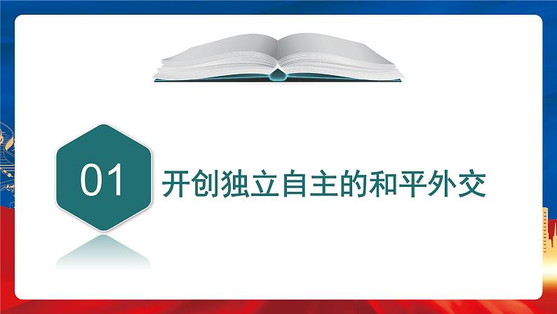 【新课标】14《当代中国的外交》课件+教案+导学案+分层作业06