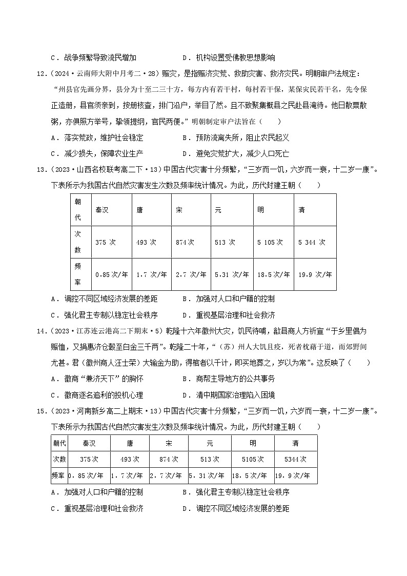 【新课标】第6单元《基层治理与社会保障》单元解读课件+单元整合课件+知识清单+专题+单元测试03
