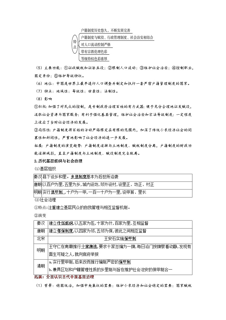 【新课标】第6单元《基层治理与社会保障》单元解读课件+单元整合课件+知识清单+专题+单元测试03