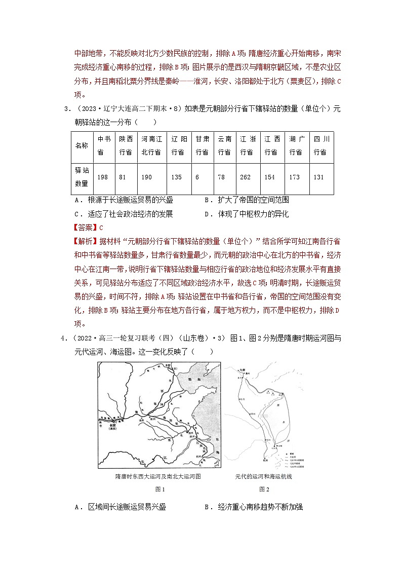 【新课标】第5单元《交通与社会变迁》单元解读课件+单元整合课件+知识清单+题型攻略+单元测试02