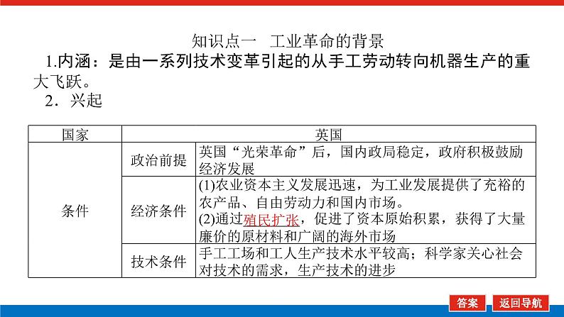 2025届高中历史创新版全程复习课件30影响世界的工业革命05