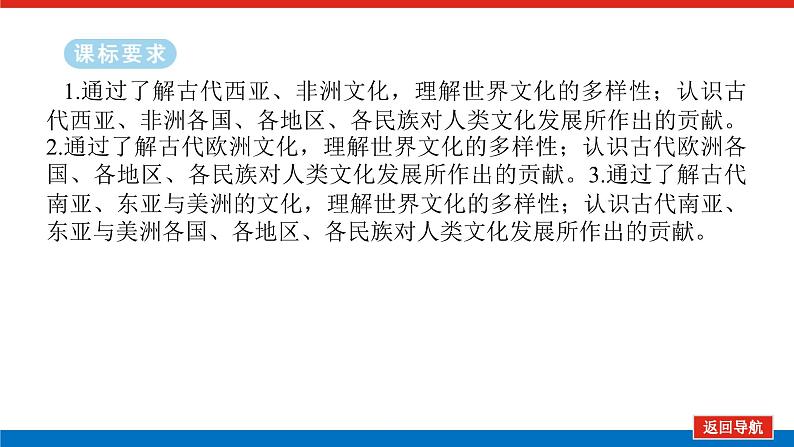 2025届高中历史全程复习构想课件课题53丰富多样的世界文化第2页