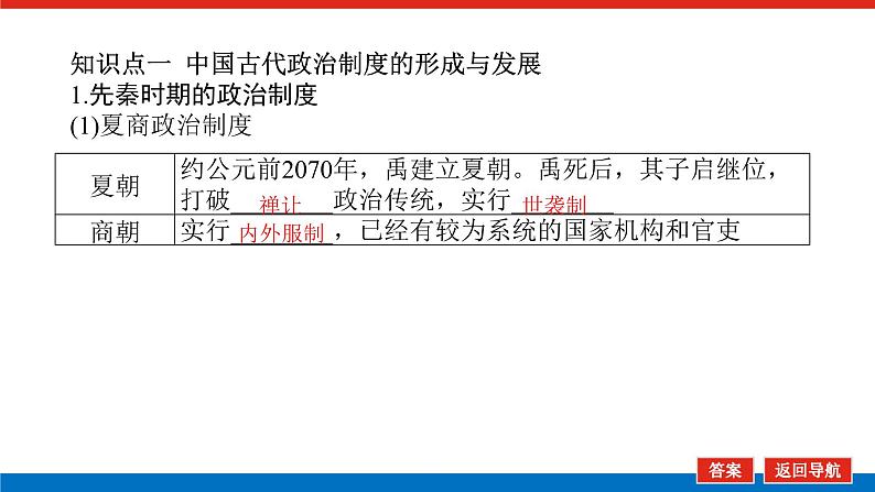 2025届高中历史全程复习构想课件课题12古代中国国家制度体系的设计第5页