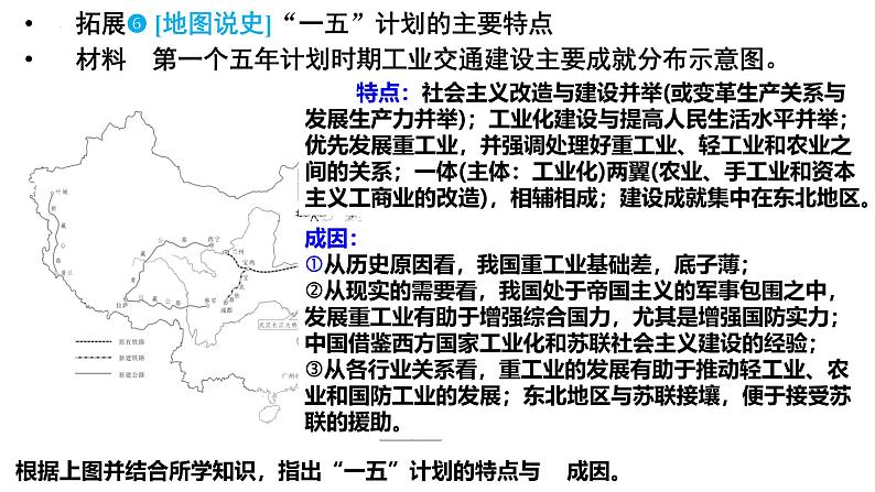 第15讲 社会主义基本制度的建立 课件 --2025届高三统编版2019必修中外历史纲要上册一轮复习第6页