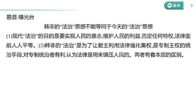 课时33 法律与教化 课件 课件--2025届高三历史统编版（2019）选择性必修1一轮复习第7页