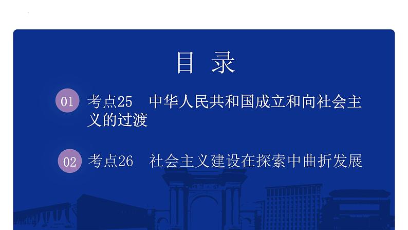 专题9 中华人民共和国成立和社会主义革命与建设 课件--2025届高三统编版（2019）必修中外历史纲要上一轮复习第2页