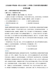 黑龙江省大庆实验中学2024-2025学年高二上学期8月阶段性质量检测（开学考）历史试卷（解析版）