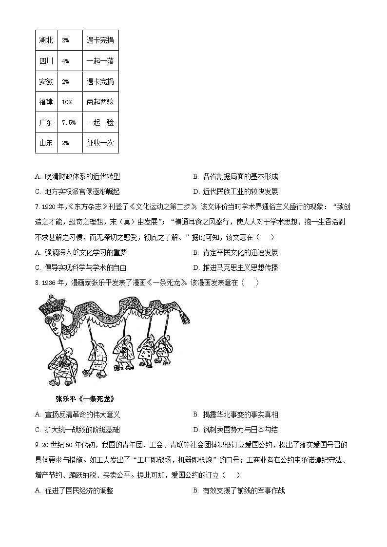 湖南省部分学校2025届高三上学期8月入学考试历史试题（Word版附解析）03