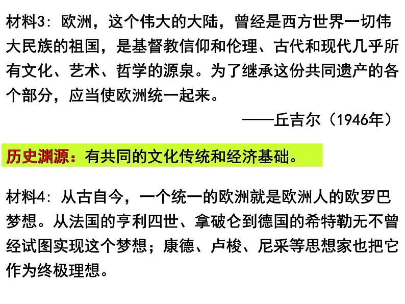 人民版高中历史必修二 8.2 当今世界经济区域集团化的发展 课件05