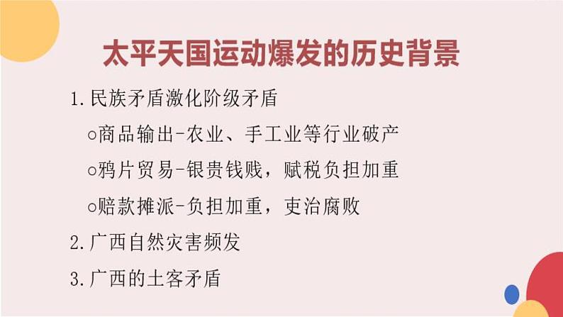 人民版高中历史必修第一册 专题三 第一课 太平天国运动 课件03