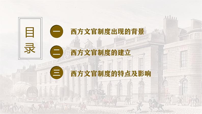 【同步课件】高中历史选必一第6课 西方的文官制度课件第2页