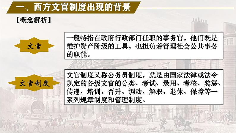 【同步课件】高中历史选必一第6课 西方的文官制度课件第4页