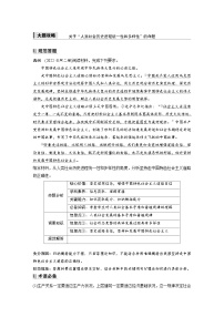 新高考政治一轮复习讲义必修1第一课大题攻略关于“人类社会历史进程统一性和多样性”的命题（2份打包，原卷版+教师版）