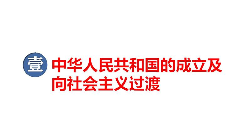 2025届历史一轮复习 第19讲 中华人民共和国成立和社会主义革命与建设 课件06