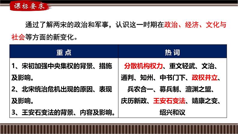 新高考历史一轮复习备课课件 第07讲+宋朝——社会治理、经济生活与思想文化的新变化（含答案）第4页