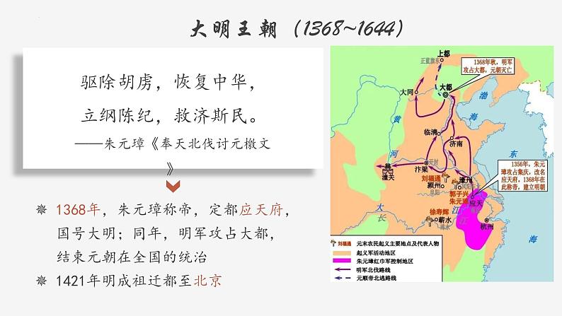 【史料学与考】新高考历史一轮复习素养提升探究课件专题4.1+从明朝建立到清兵入关第5页