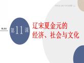 第11课 辽宋夏金元的经济、社会与文化课件----2024-2025学年高中历史必修 中外历史纲要（上）