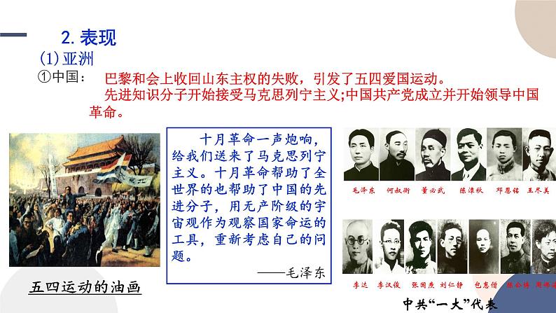 2024-2025学年高中历史选择性必修3教学课件 第五单元-第13课  现代战争与不同文化的碰撞和交流第5页