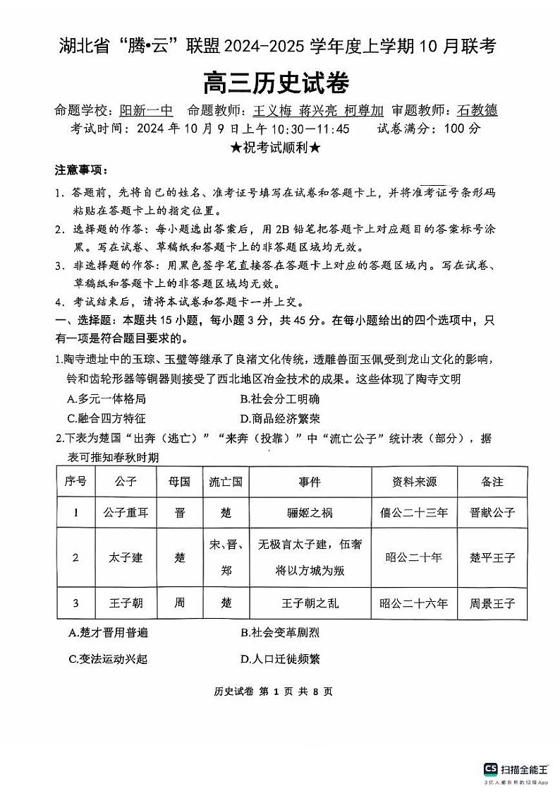历史第1页