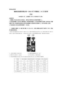 [历史]湖南省湖湘名校教育联合体2024～2025学年高二上学期10月大联考试卷(含解析)