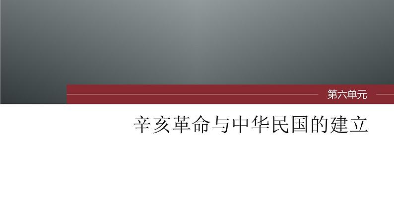 新高考历史一轮复习课件（部编版） 板块2 第6单元 第16讲　北洋军阀统治时期的政治、经济与文化（含解析）第1页