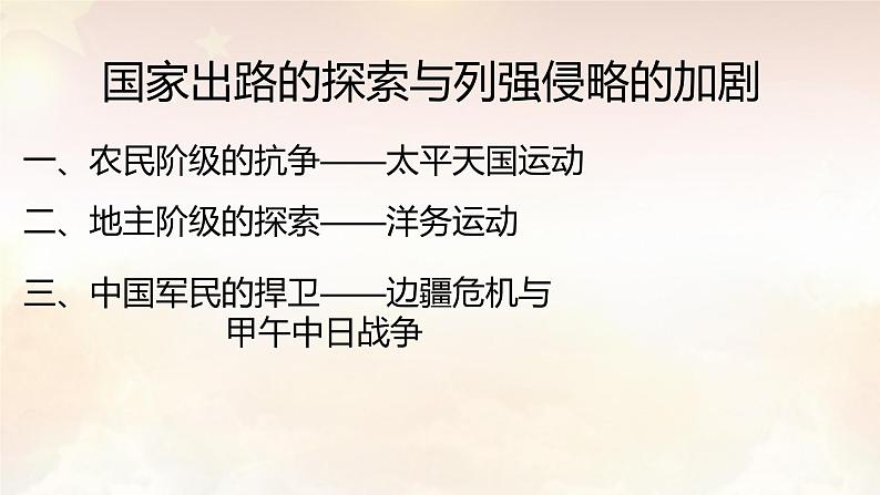 第16课 国家出路的探索与列强侵略的加剧 （课件）2024-2025学年《历史》高中·必修 中外历史纲要（上）（统编版）第2页