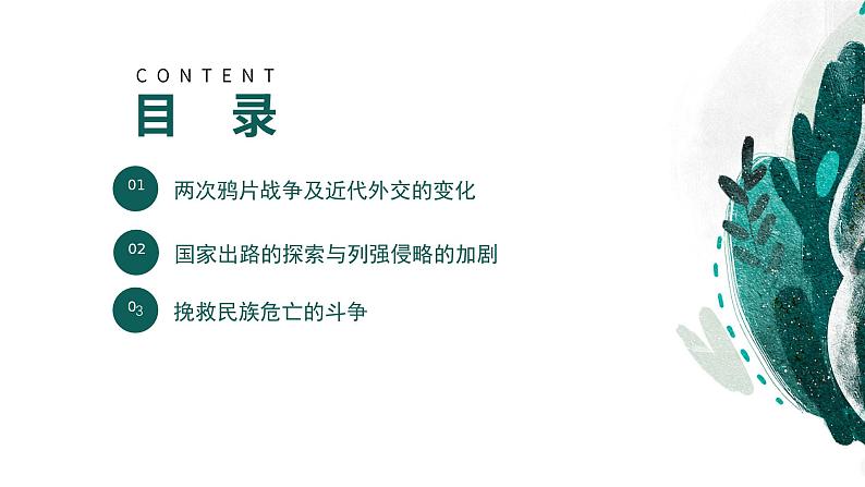 新高考历史一轮复习考点复习课件专题06 晚清时期的内忧外患与救亡图存（含解析）05