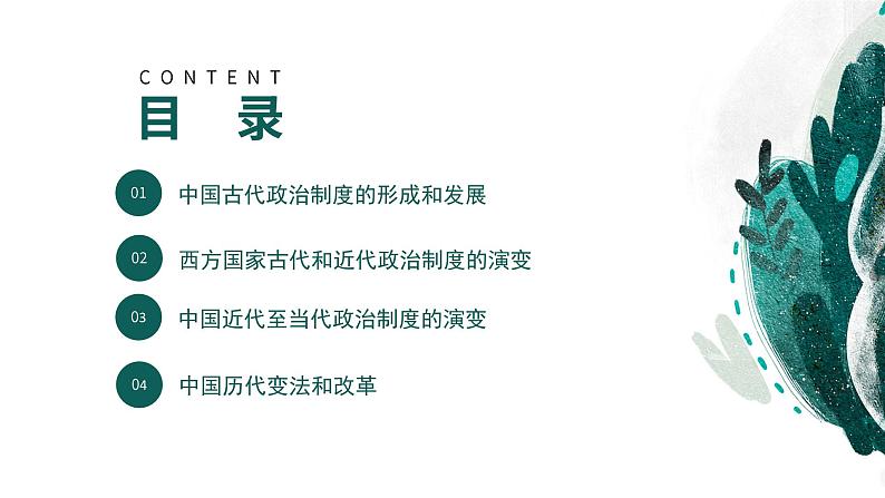 新高考历史一轮复习考点复习课件专题21  国家制度与社会治理（一）（含解析）第6页