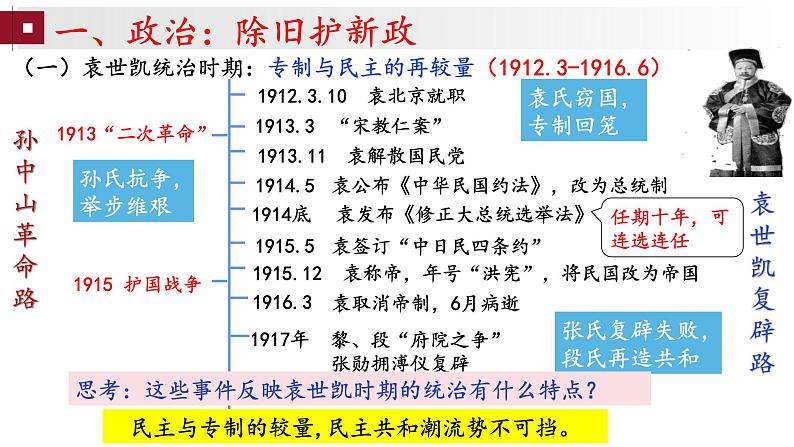 第19课 北洋军阀统治时期的政治、经济与文化-【备课帮】2024-2025学年中外历史纲要上册精准化教学课件（统编版2019）第5页