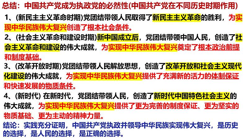 第一课 历史和人民的选择-【一轮好课】2025年高考政治一轮复习全考点实用课件（新高考通用）第7页