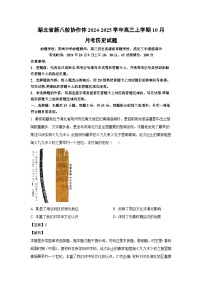 湖北省新八校协作体2024-2025学年高三上学期10月月考历史试题（解析版）