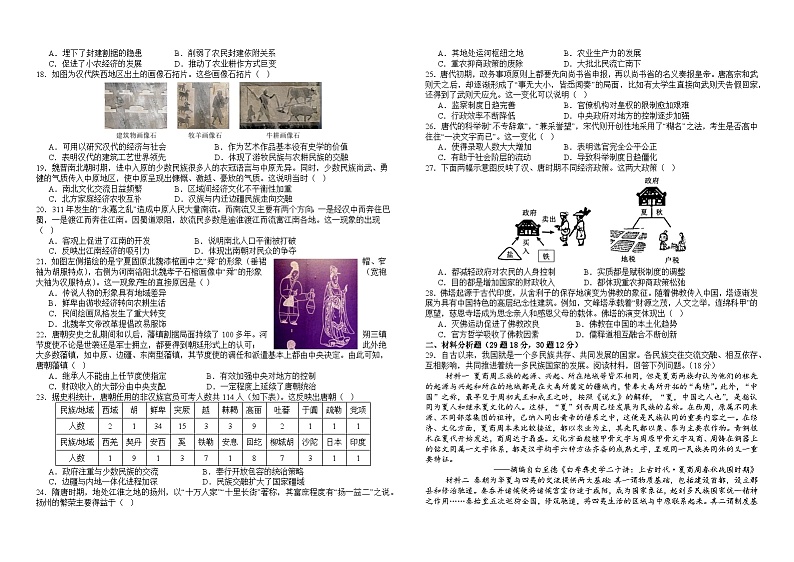 四川省遂宁中学高新学校2024-2025学年高一上学期10月月考历史试题第2页