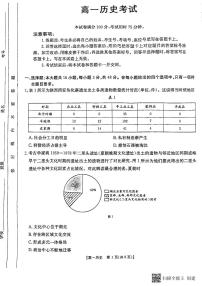 陕西省韩城市2024-2025学年高一上学期中历史试题