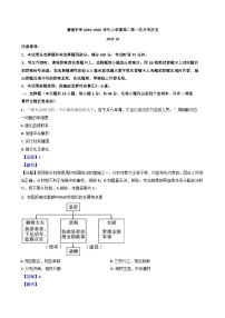 陕西省渭南市蒲城县蒲城中学2024-2025学年高二上学期10月月考历史试题（解析版）