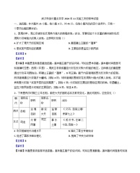 湖北省武汉市部分重点中学2024-2025学年高三上学期11月联考历史试卷（解析版）