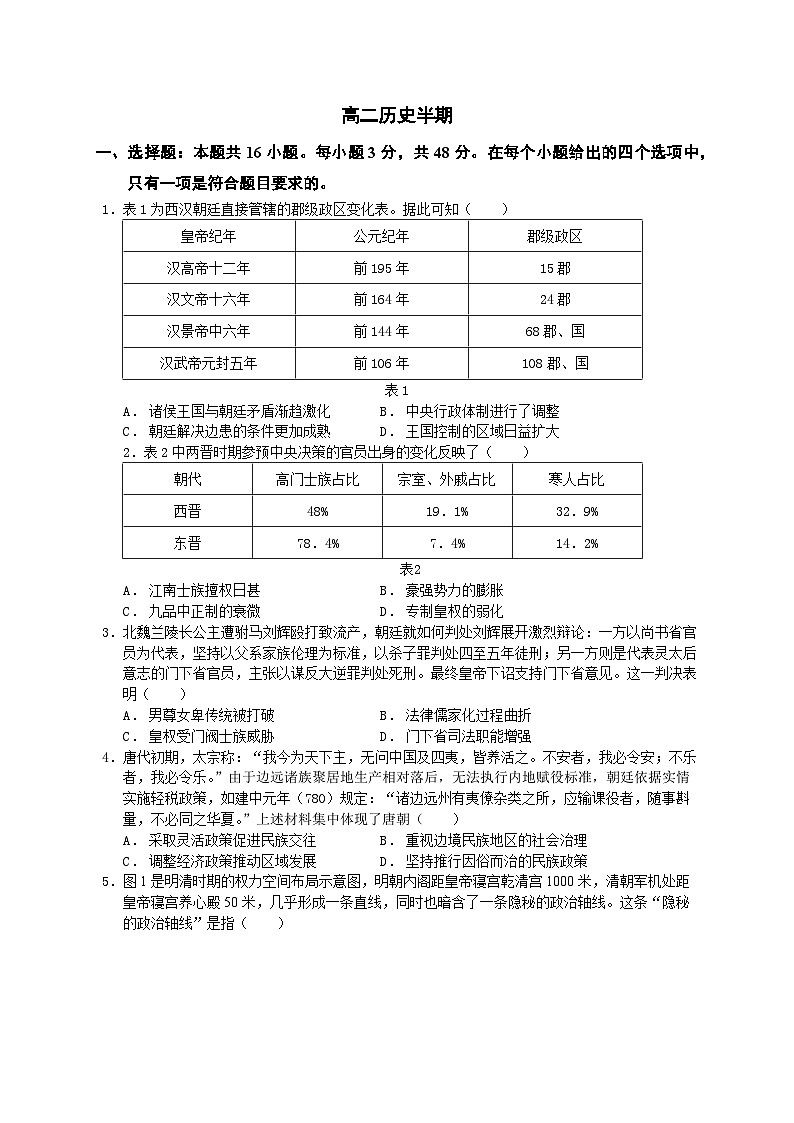 历史试题第1页
