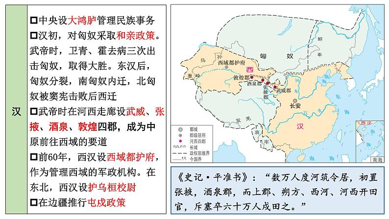 高考历史二轮复习中国古代史专题课件：17_中国古代的民族关系第3页